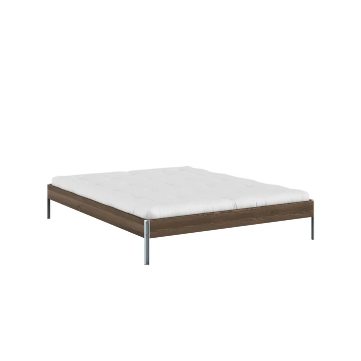 Karup Design - Core Bett 140 x 200 cm, Kiefer carobbraun