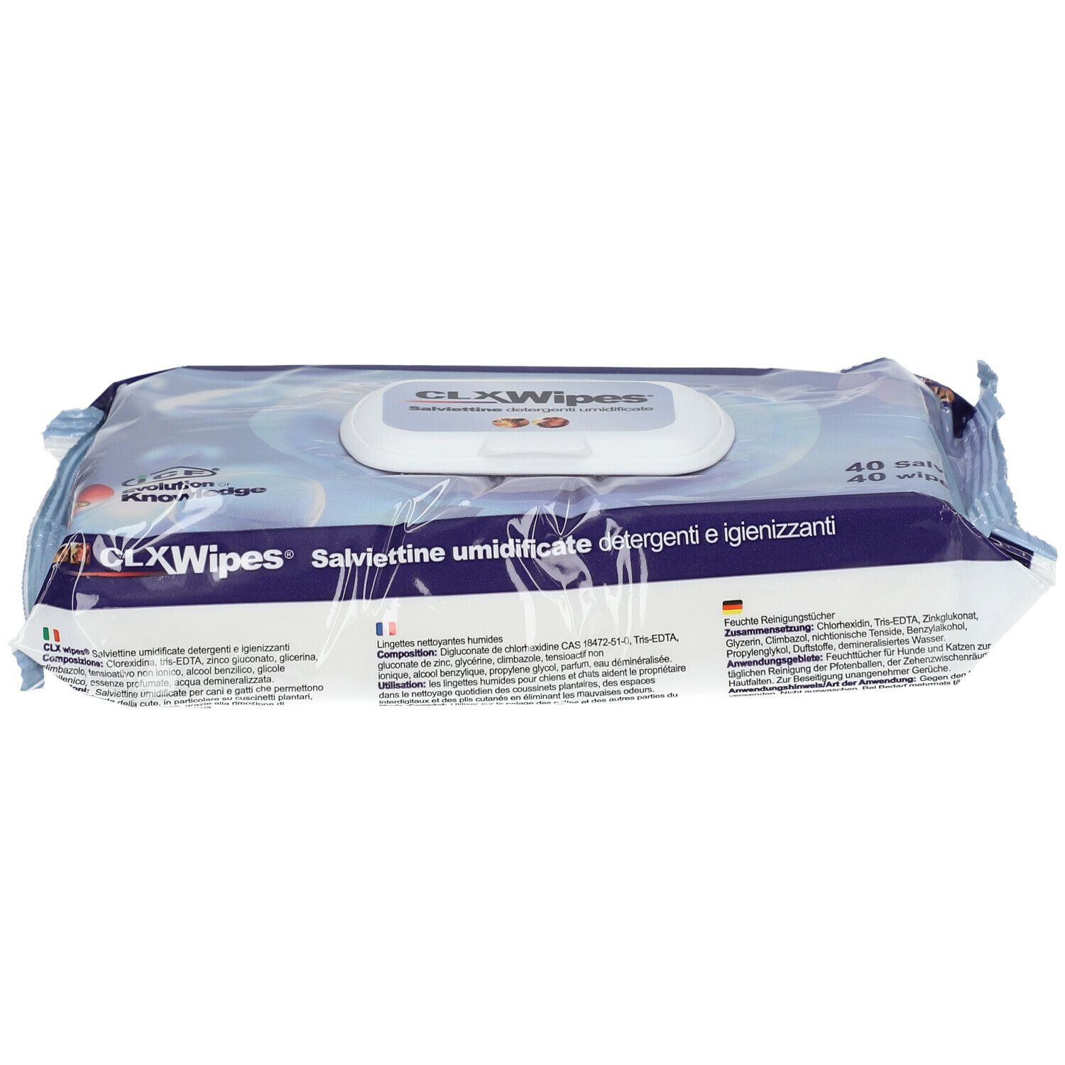 CLX Wipes® Feuchte Reinigungstücher für Hunde und Katzen