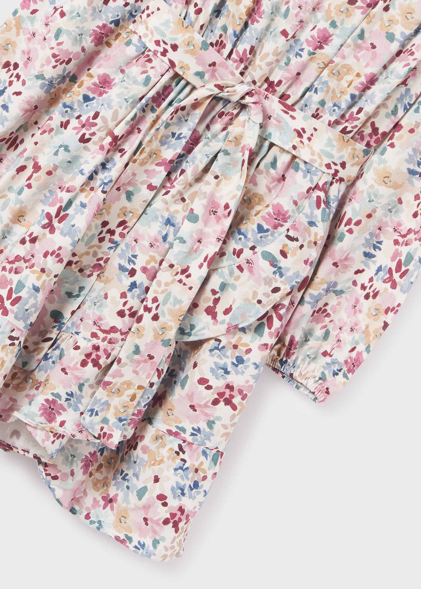 Vestido estampado para menina