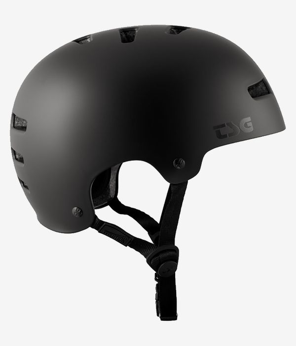 TSG Evolution-Solid-Colors Helm (satin dark black)