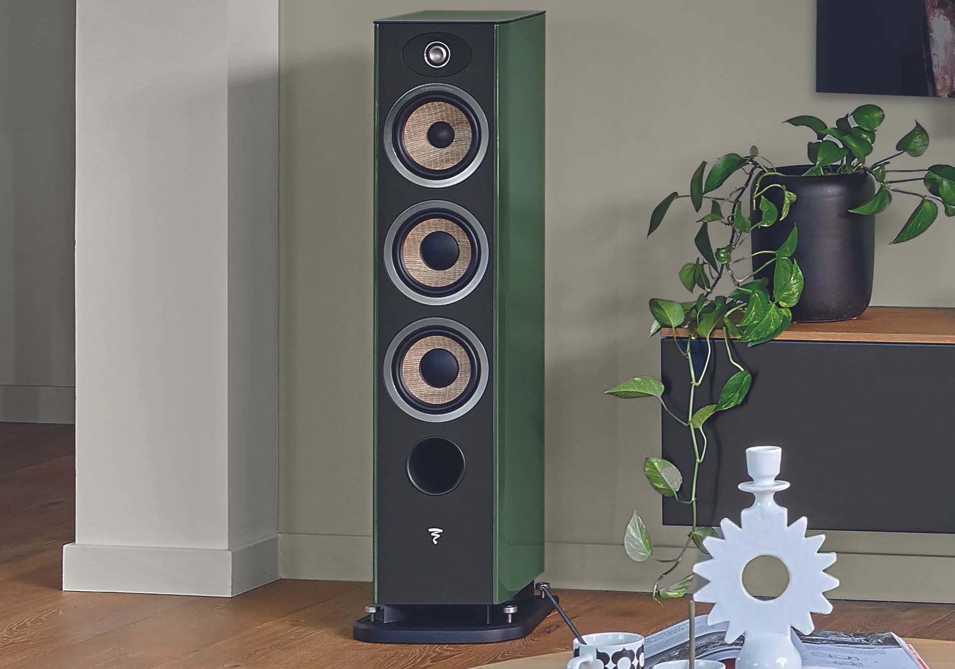 Focal Aria Evo X N°2 Vert (la paire) Enceintes colonne