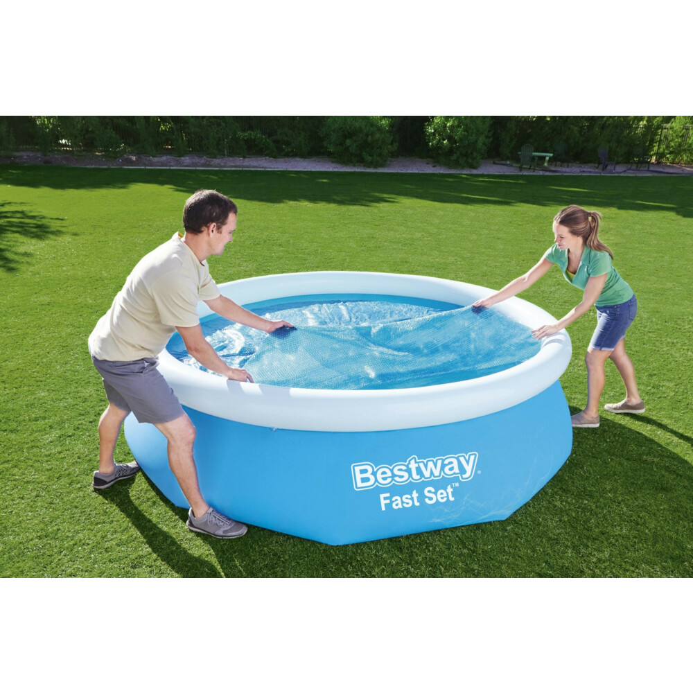 Bestway Zomerkleed Solar Rond 80 Microns Blauw 305 cm