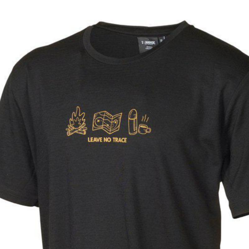 Ivanhoe ceasar adventure heren t-shirt - black