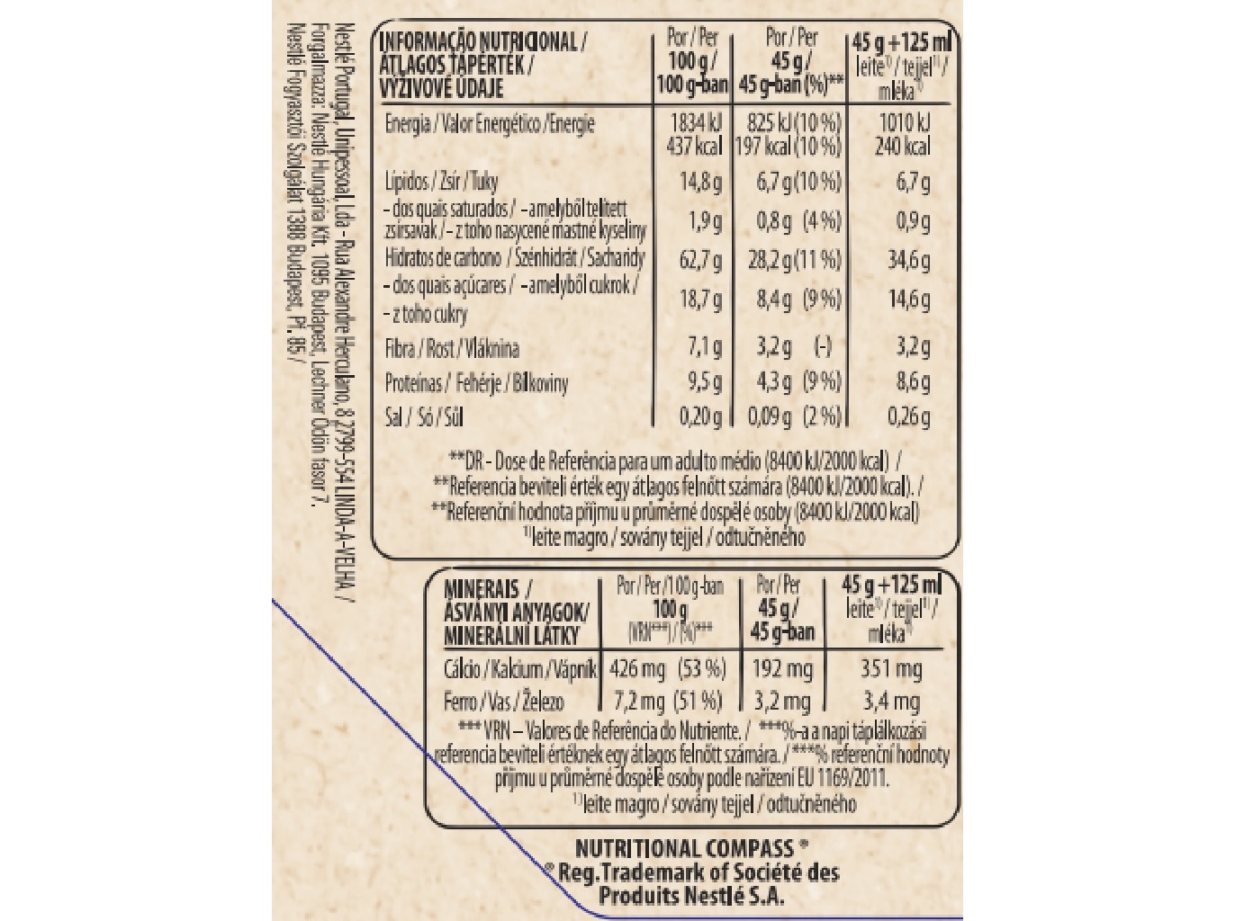 CEREAIS FITNESS GRANOLA ARANDOS E SEMENTES ABÓBORA 300G