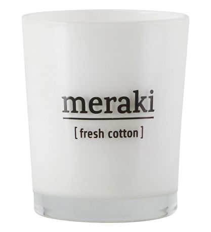 Meraki Duftkerzen - 60 g - Frische Cotton