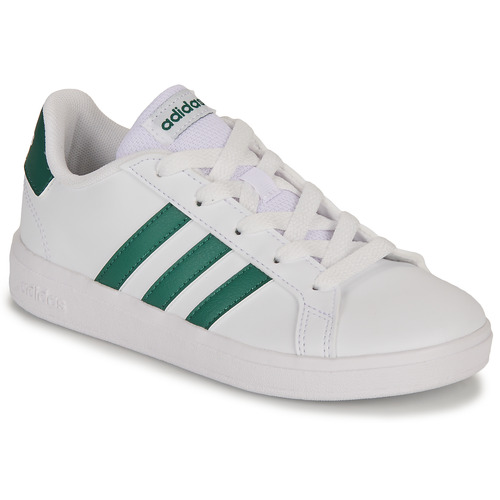 Adidas Sportswear - GRAND COURT 2.0 K - Blanc / Vert