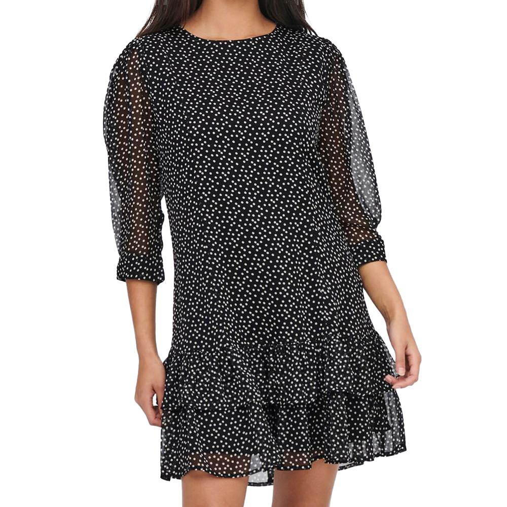 JDY Robe à pois Noir/Blanc Femme JDY Candice