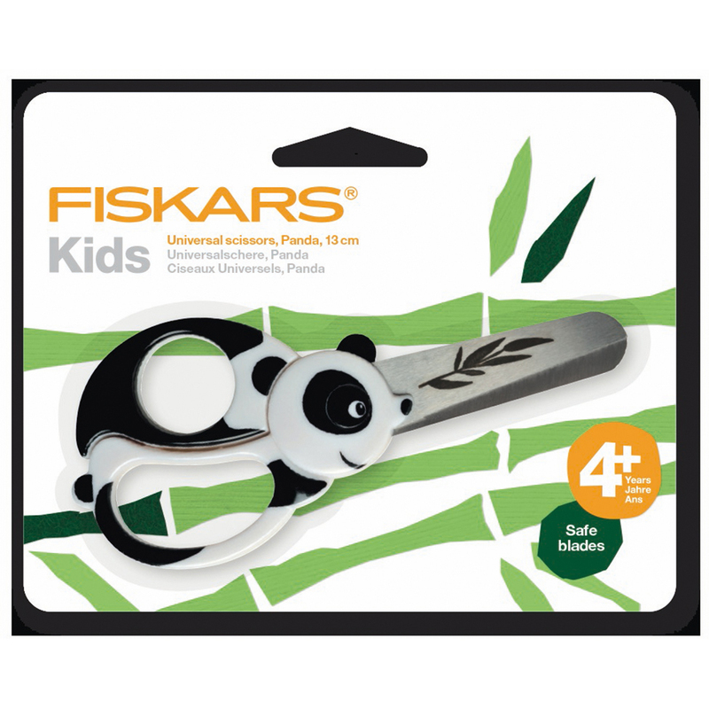 Fiskars Kinderschere Panda, 13 cm