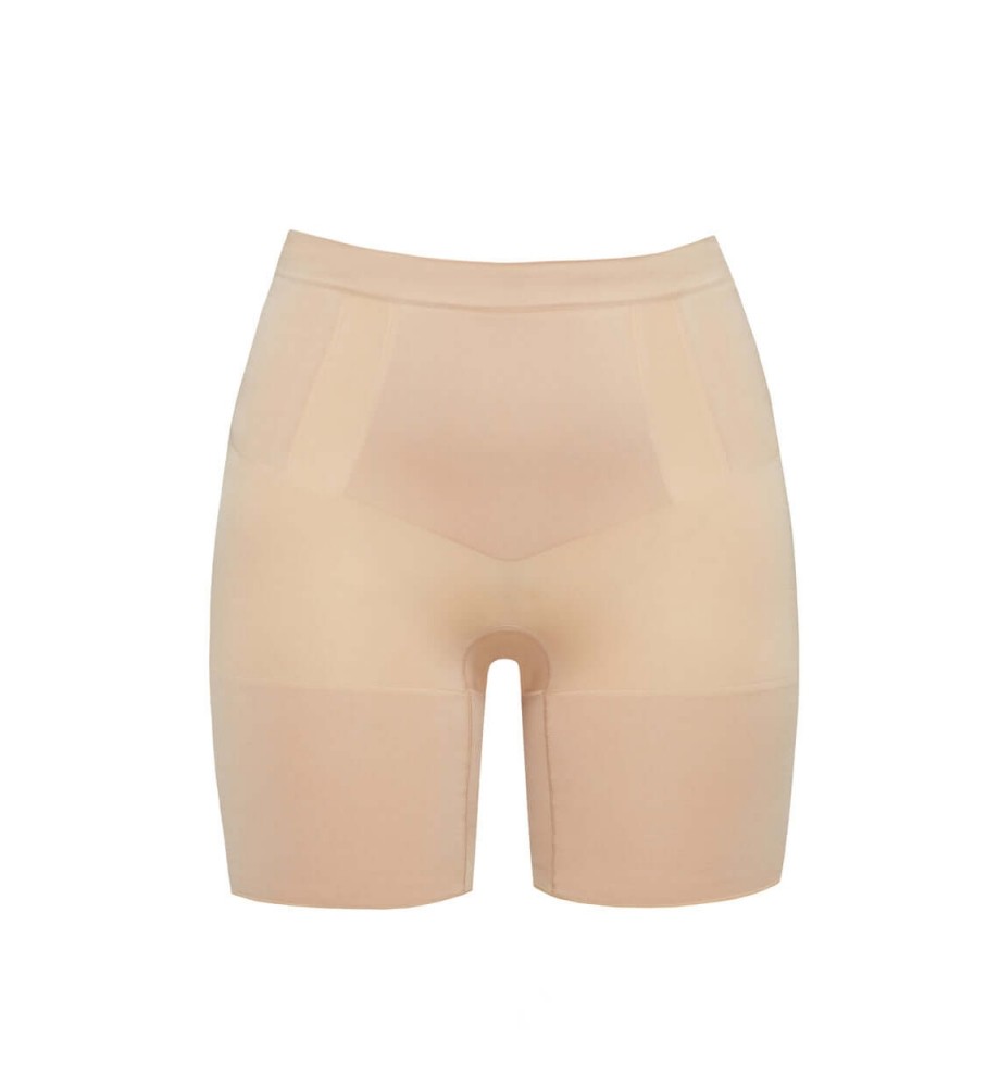 Shorts modeladores de pernas SPANX cor nude super emagrecedores
