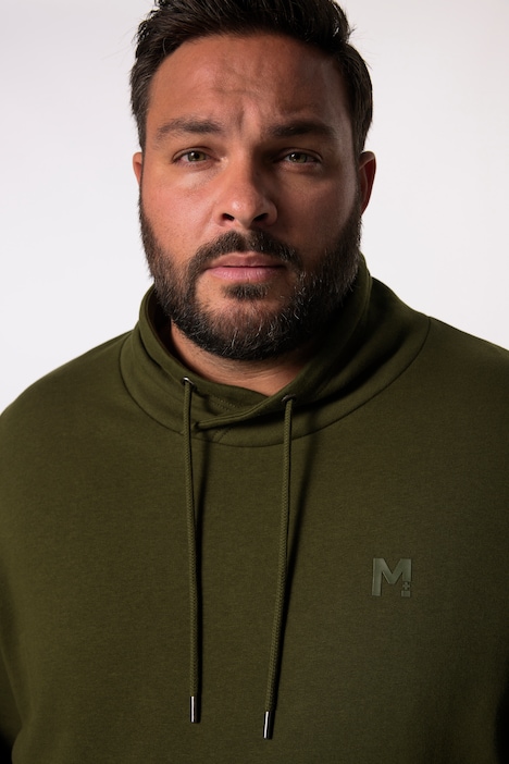 Men+ Sweatshirt, Stehkragen, bis 8 XL