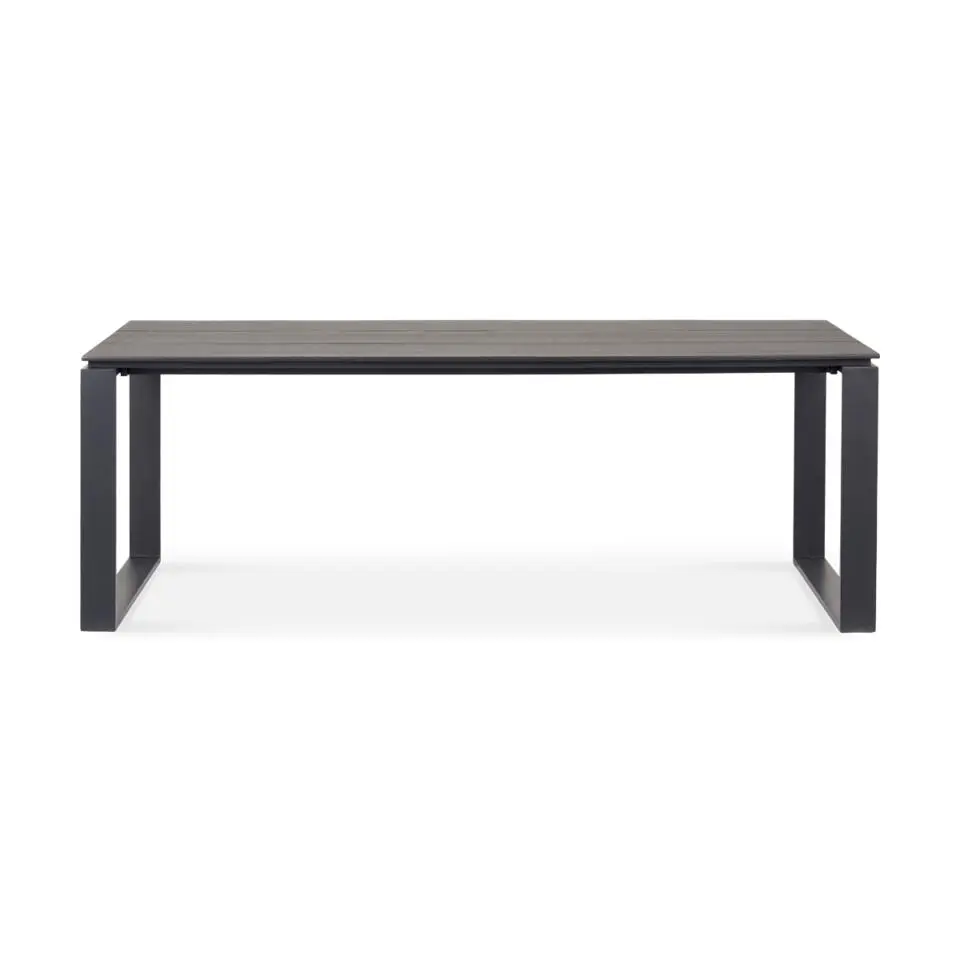 Lisomme Jens Tuintafel Zwart - 210 x 100 cm
