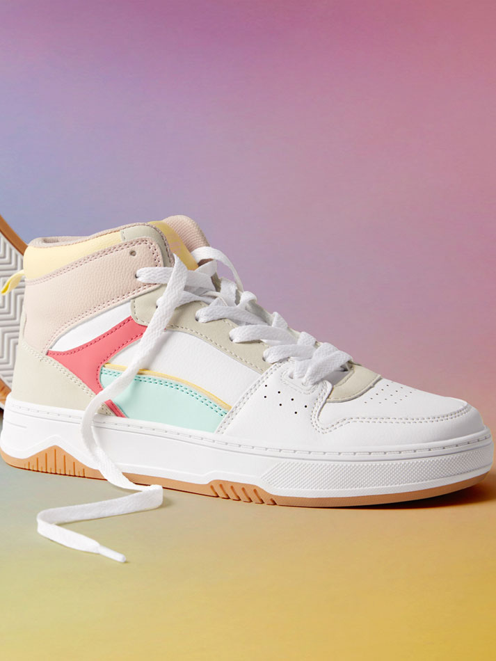 Tênis estilo bota de rua - Branco