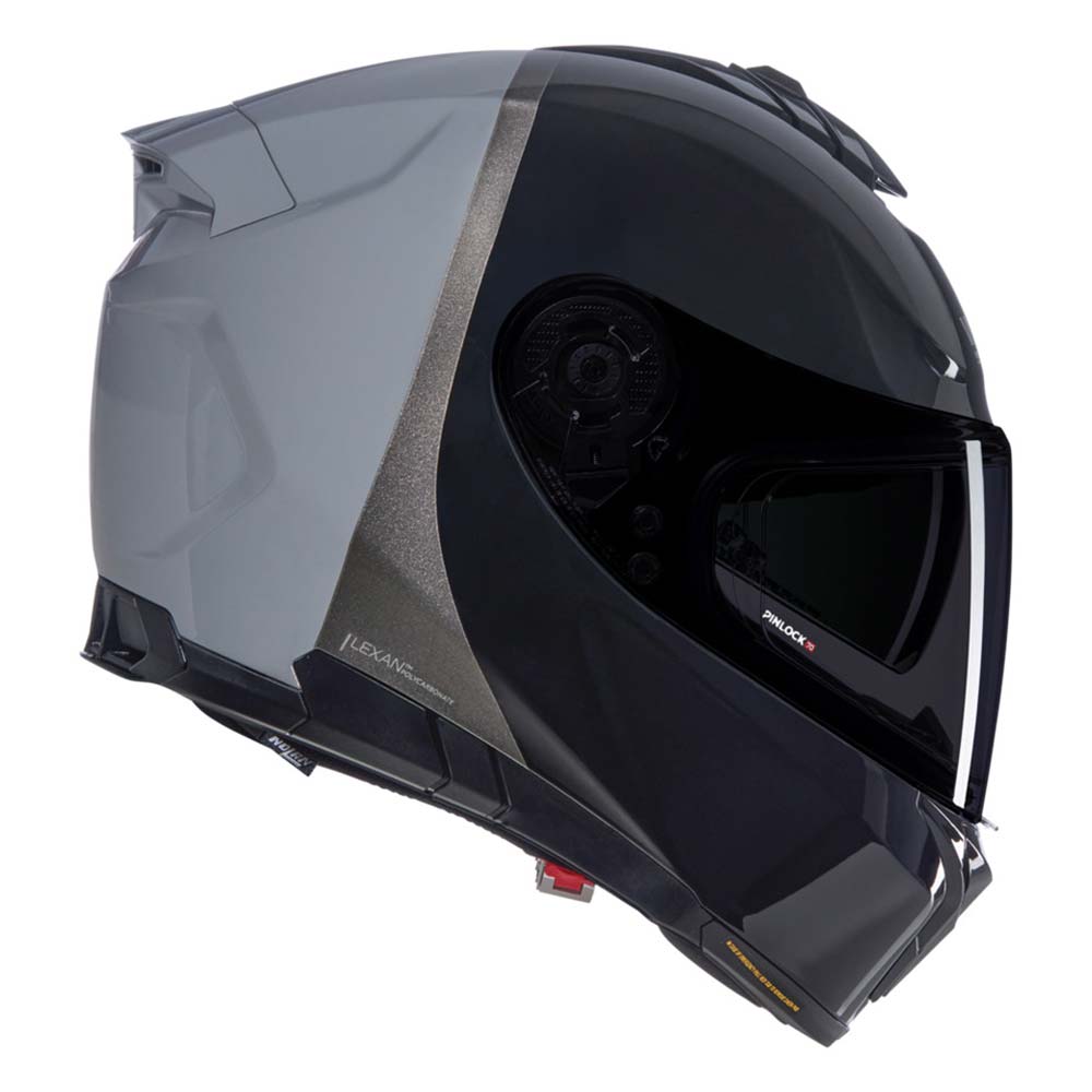 Nolan - Casque N80-8 Verniciatura Speciale N-Com Noir / Gris / Brillant