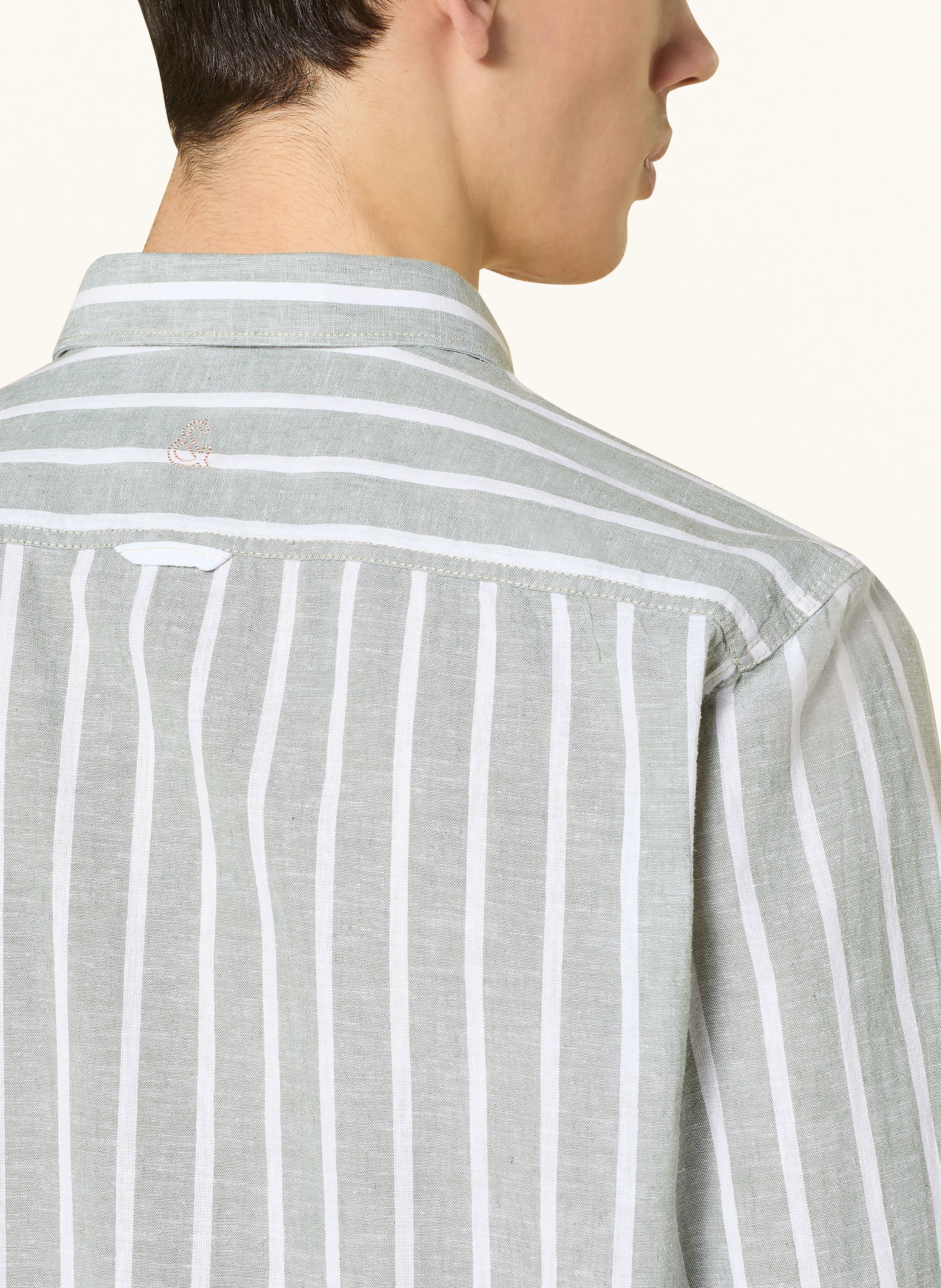 COLOURS & SONS Hemd Regular Fit mit Leinen