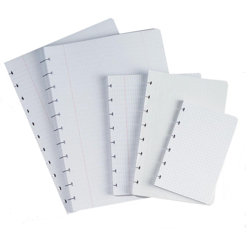Recharge pour cahier anneaux Atoma 16,5 x 21 cm 5 x 5 mm - 120 pages