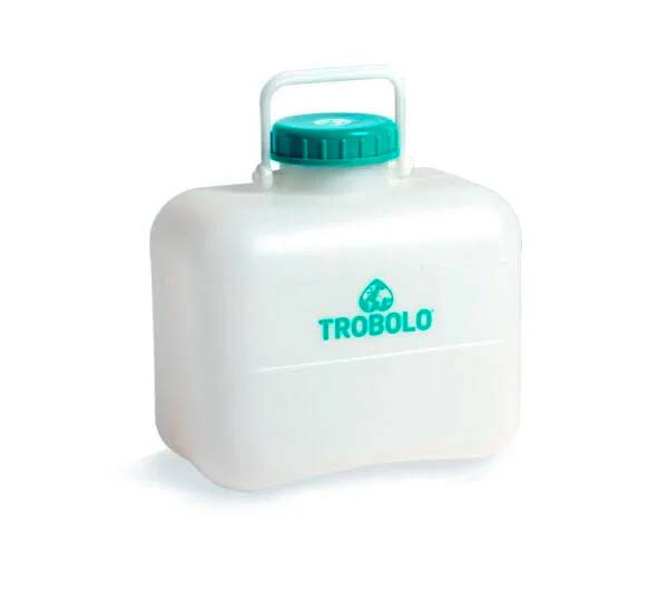 TROBOLO Do it yourself Set 4 teilig für den Eigenbau der Trenntoilette 11 Liter grau