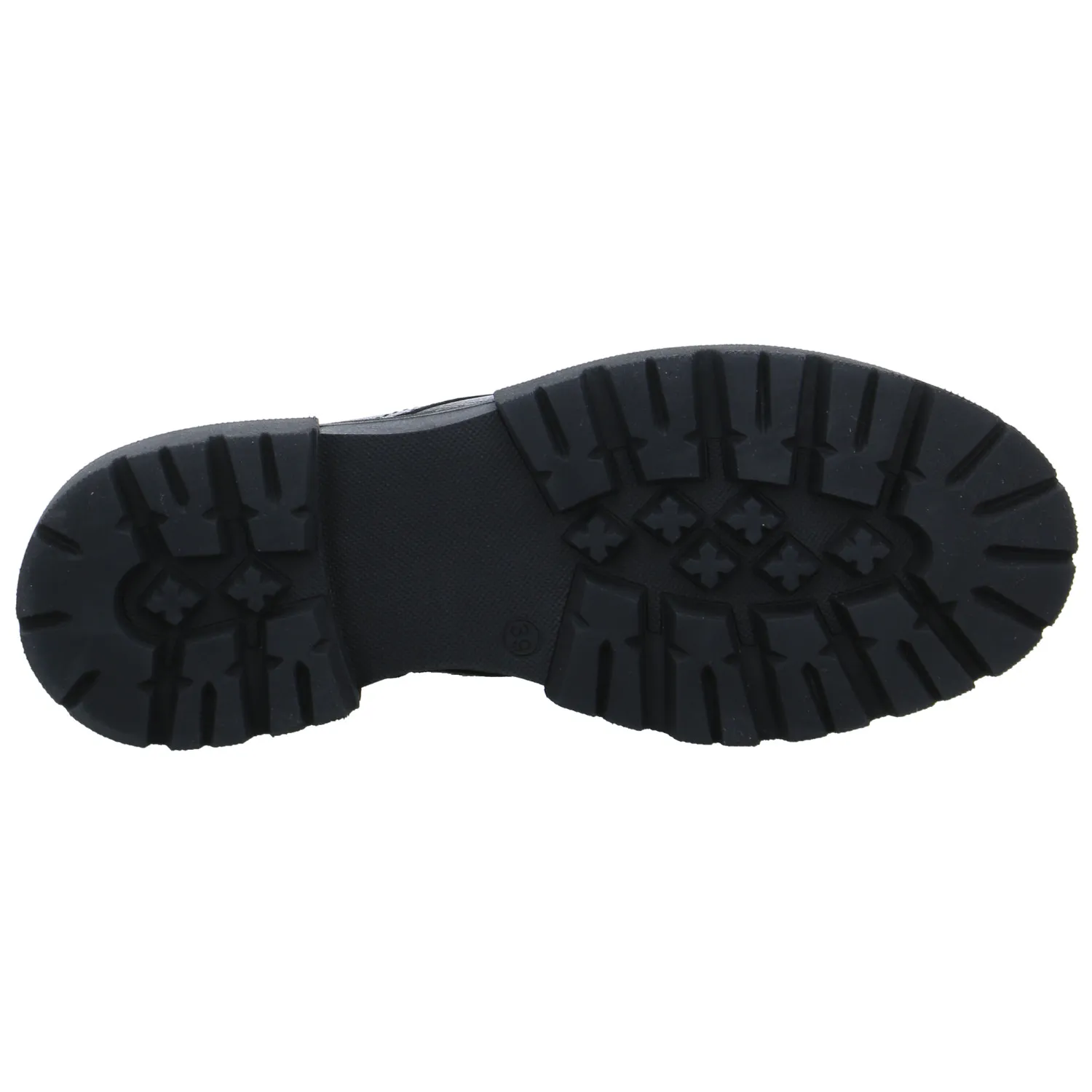 SCHUHENGEL Boot Schwarz Leder
