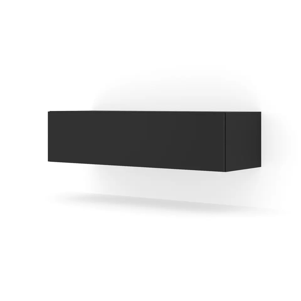 TV-meubel Bingo - zwart mat - 120x40x30cm
