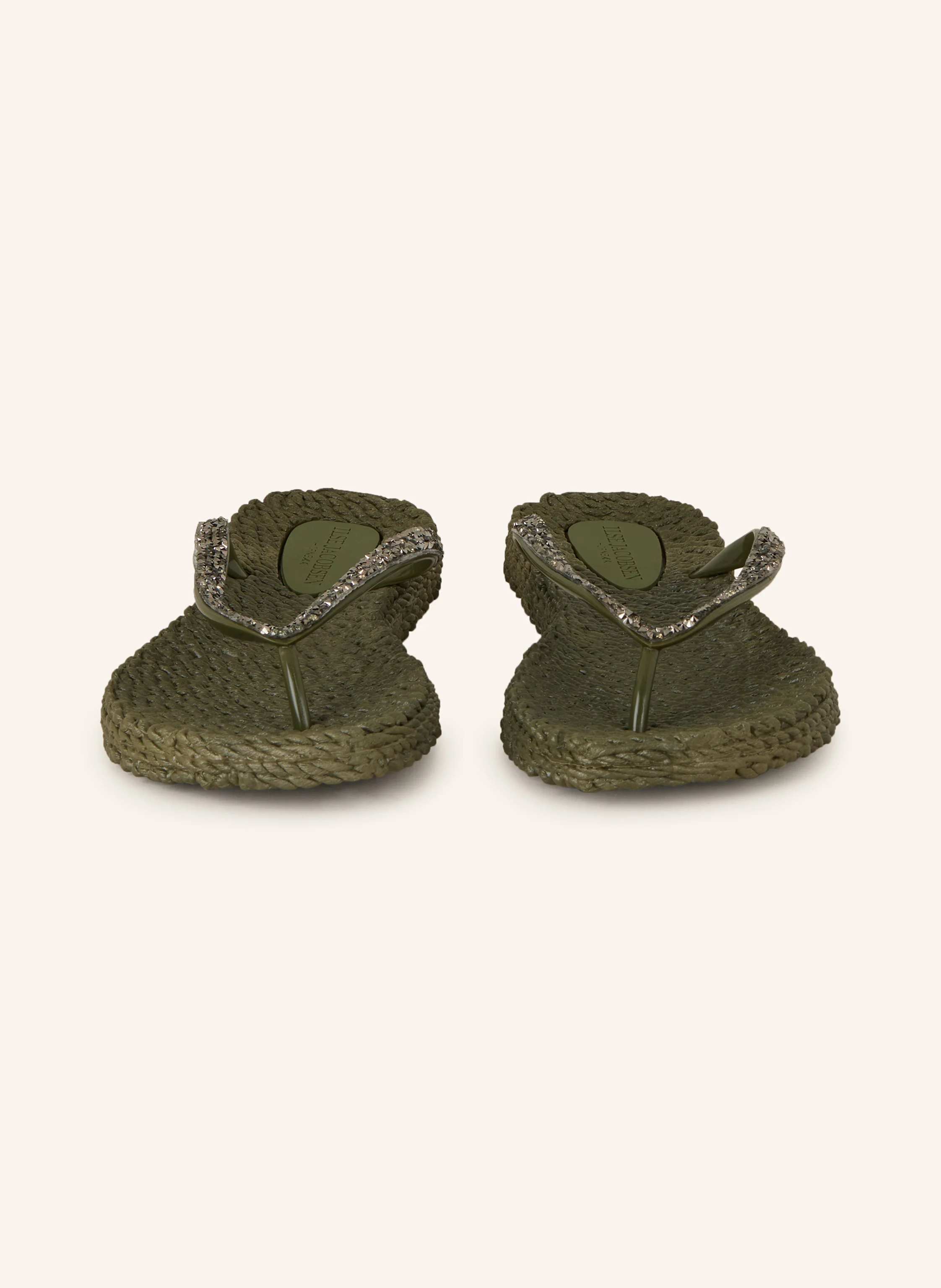 ILSE JACOBSEN Zehentrenner CHEERFUL03G mit Schmucksteinen