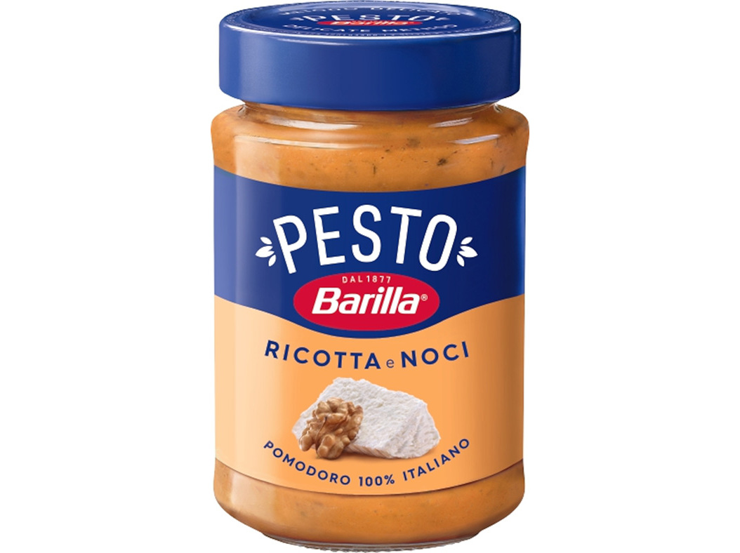 MOLHO BARILLA PESTO RICOTTA E NOZ 190G
