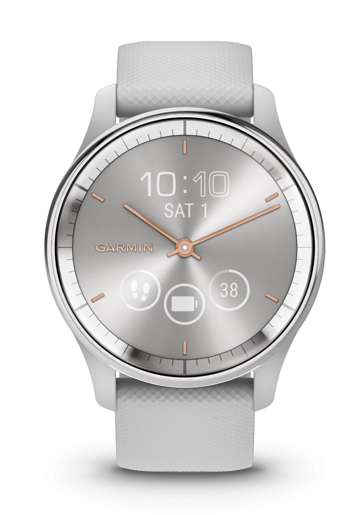 Garmin Vivomove Trend Hellgrau/Silber 010-02665-03