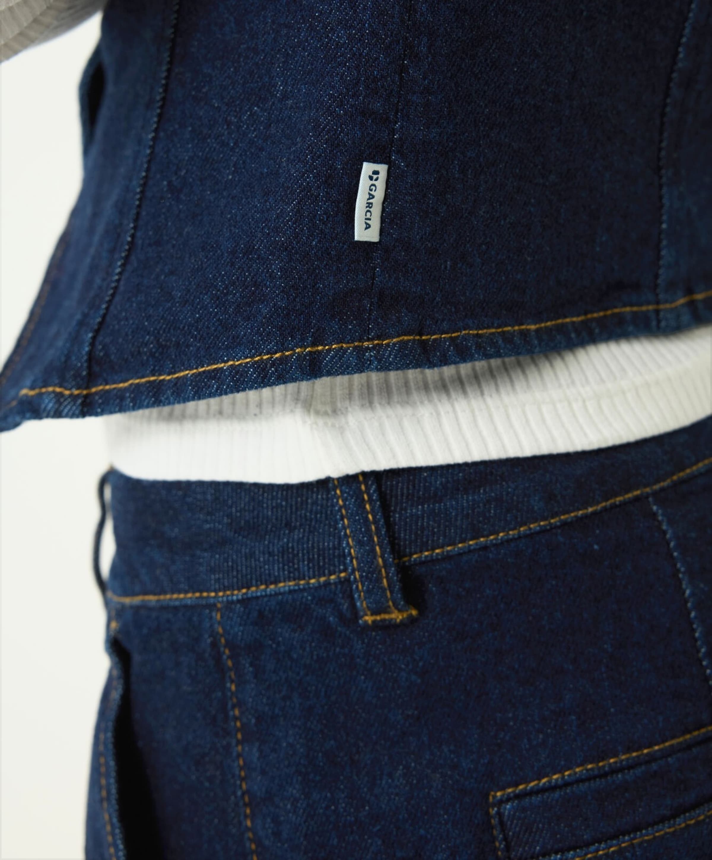 Garcia Meisjes gilet blauw