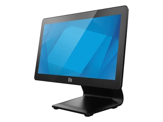 EloPOS System - Med stander - alt-i-én Core i5 i5-1245UL / op til 4.4 GHz - RAM 16 GB - SSD 256 GB - NVMe - Intel Iris Xe Graphics - Gigabit Ethernet, Bluetooth 5.2, IEEE 802.11ax (Wi-Fi 6) - Win 10 IoT Enterprise 2021 LTSC - skærm: LED 15.6