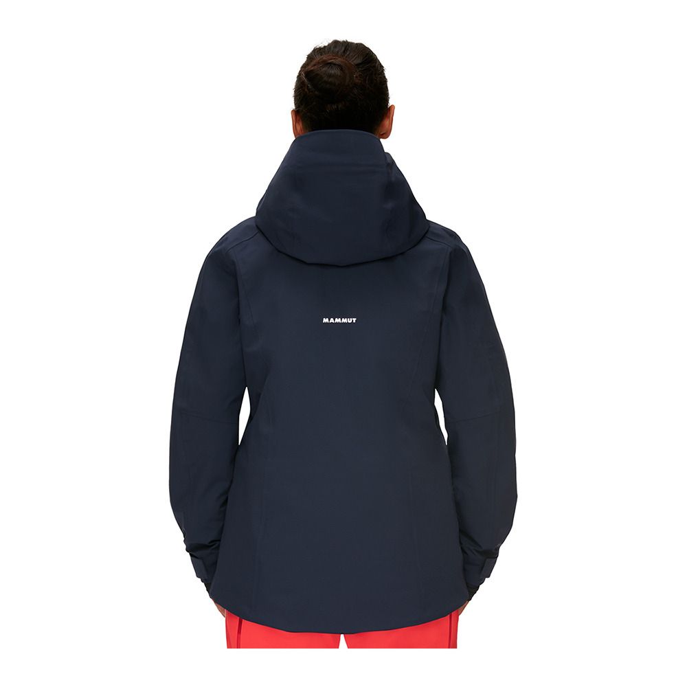 Mammut STONEY HS THERMO - Veste ski Femme marine/white