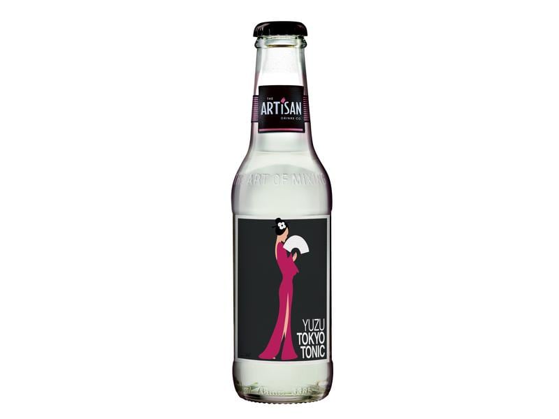 Artisan Drinks Soft-Drinks Yuzu Tokyo Tonic 4 x 0.2 l Chinin- und kohlensäurehaltiges Erfrischungsgetränk
