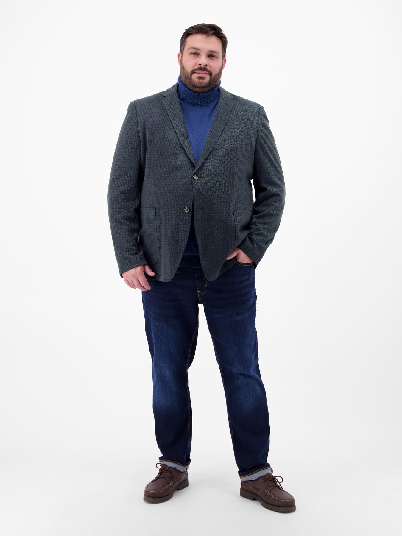 Herren Sakko in Twillqualität, 3XL bis 6XL