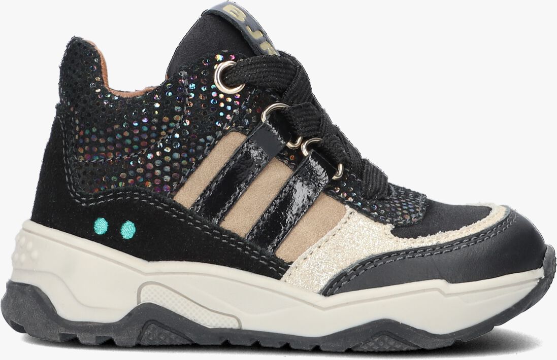 BUNNIESJR zwarte bunniesjr hoge sneaker gabriel gein g