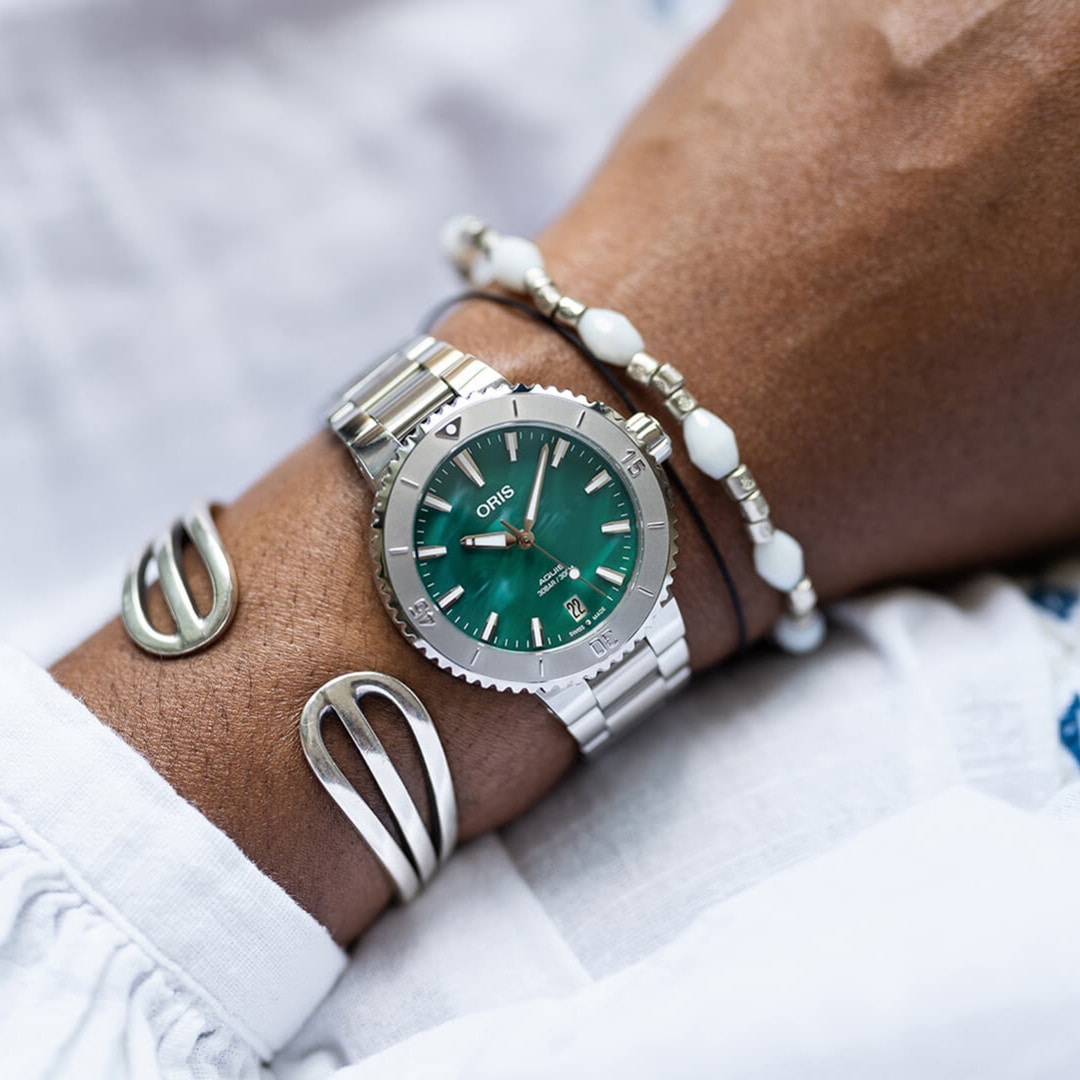 Oris Aquis Date x Bracenet Ø 36.5mm