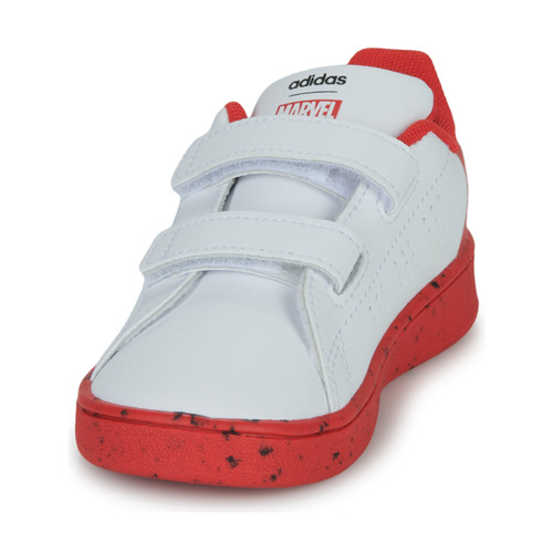 Adidas Sportswear - ADVANTAGE SPIDERMAN - Blanc / Rouge