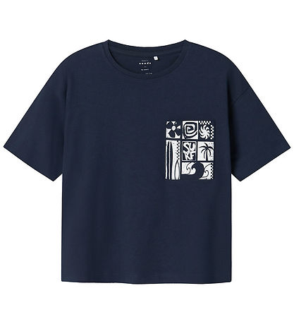 Name It T-Shirt - NkmVilian - Navy Blazer/Surf