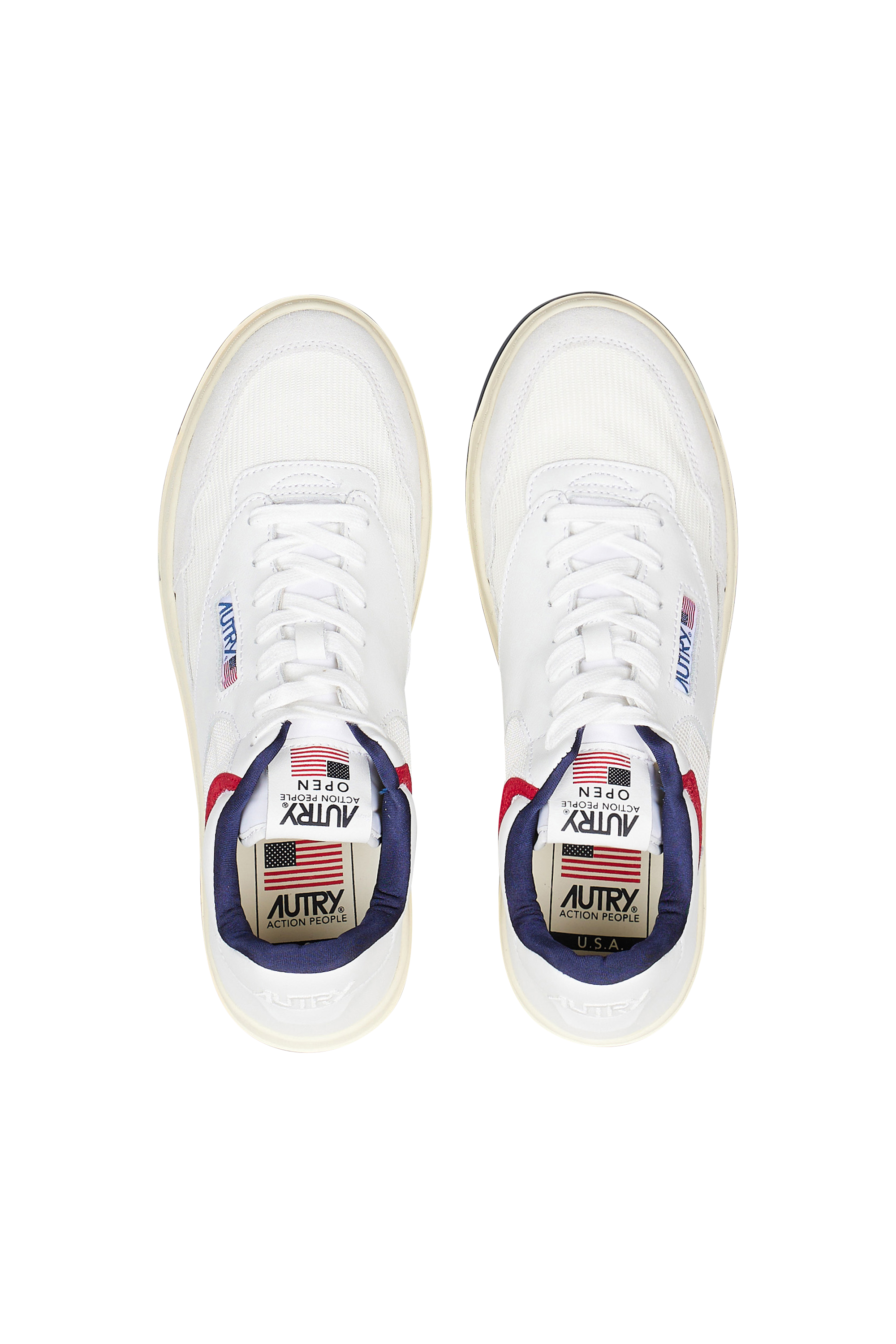AUTRY Basket OPEN MID Blanc