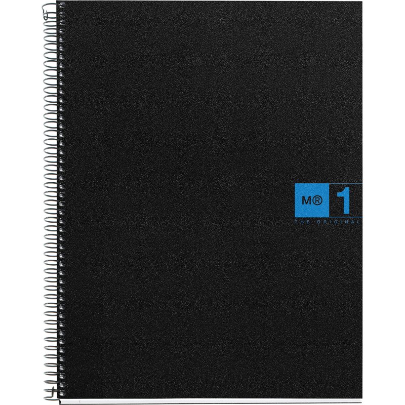 Notebook The Original, Couverture souple, A4, quadrillage 5x5 mm, 80 feuilles de 1 couleur, Miquelrius, Bleu.