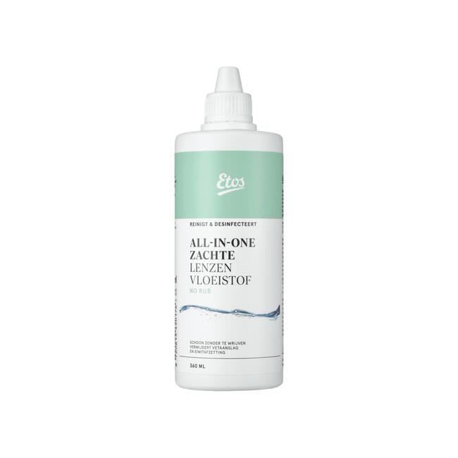 Etos Zachte Lenzen No Rub All-in-1 Vloeistof 360 ML