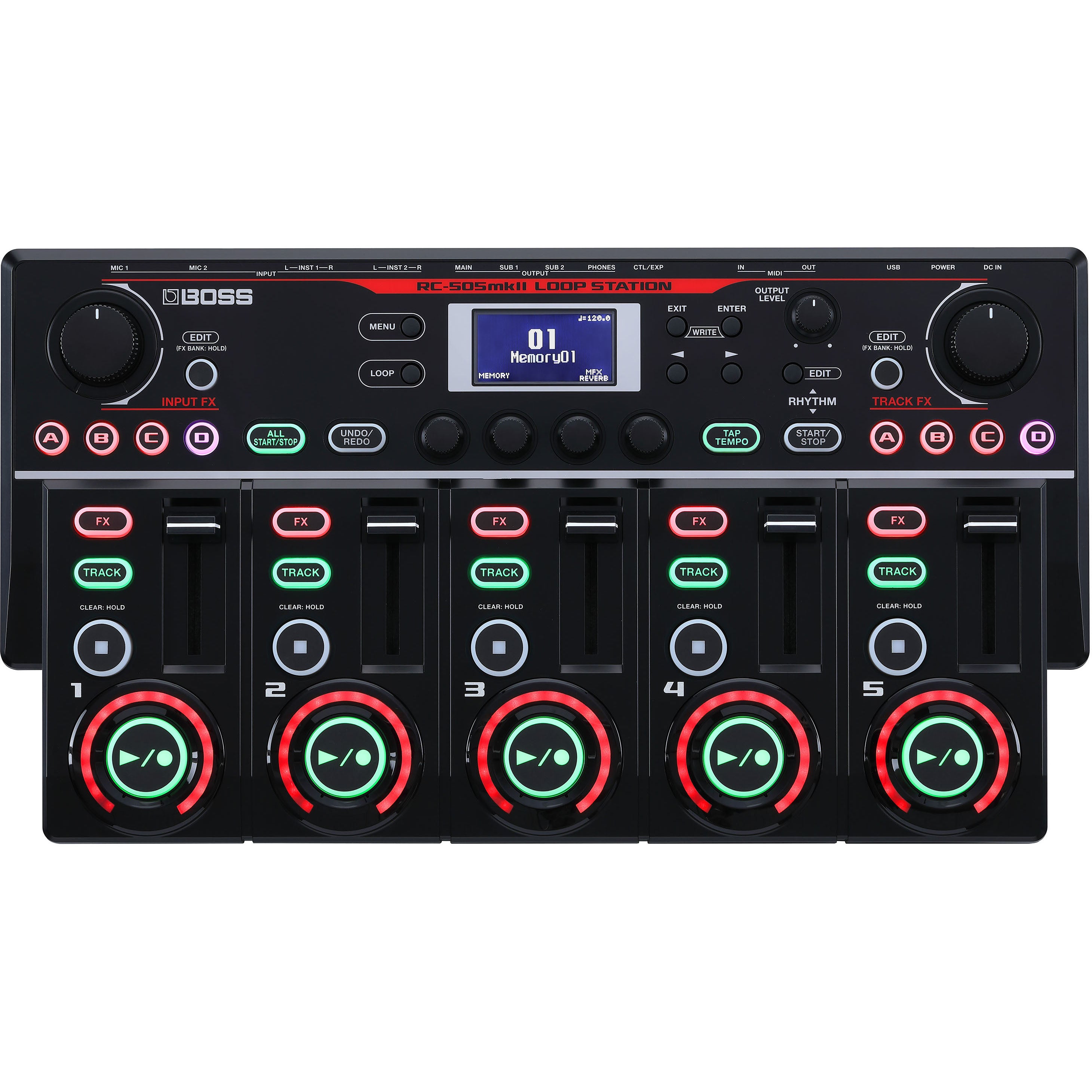 Boss RC-505 mkII Loop Station tabletop looper effectpedaal