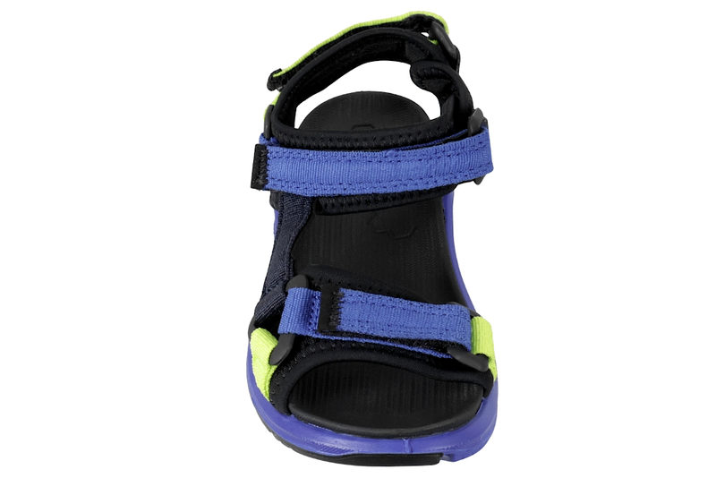 ECCO X-TRINSIC K SANDAL I BLÅ TEKSTIL