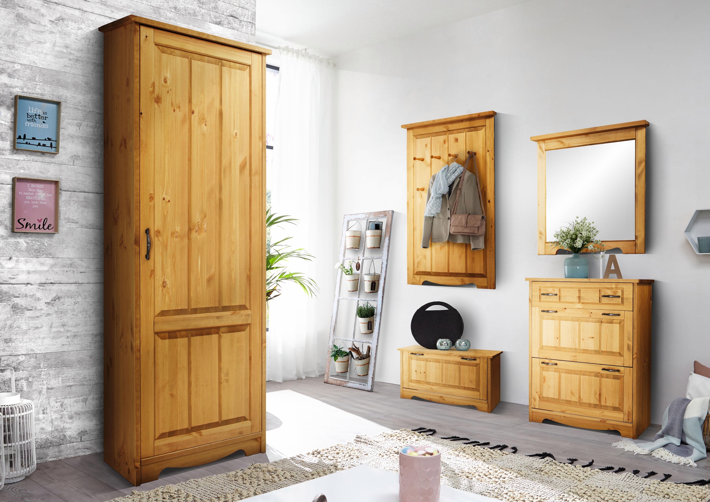 Home affaire Garderobenschrank »Trinidad« Breite 69 cm.