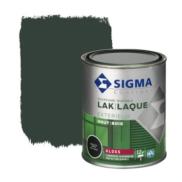Sigma Exterieur buitenlak hoogglans grachtengroen 750 ml