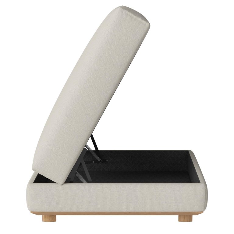 Bolia Gest poef met opslag Ascot Beige