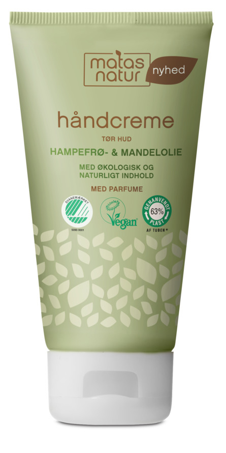 Matas Natur Hampefrø- & Mandelolie Håndcreme 80 ml