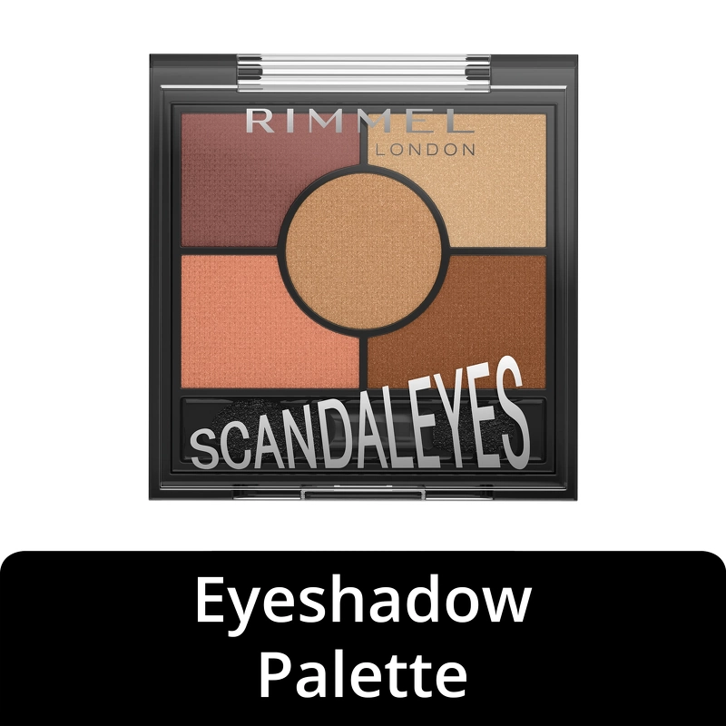 RIMMEL Scandal 5 Pan Palette Eyeshadow 3,8 gr. - 005 Sunset Bronze