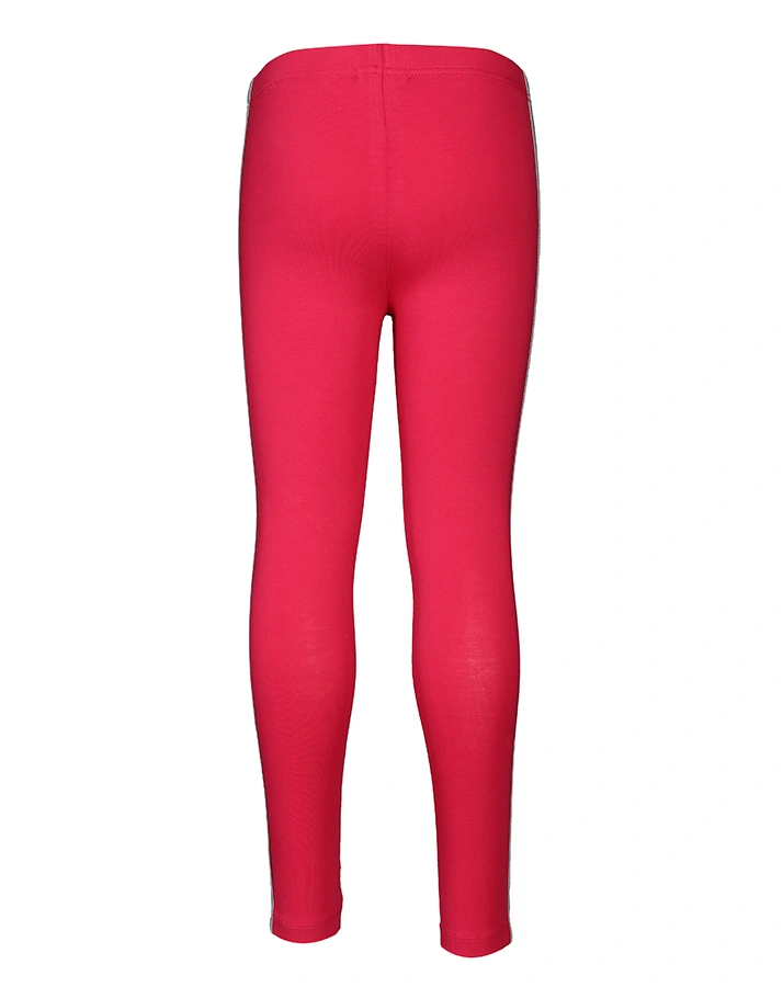 Leggings LYNFORD mit Glitzer-Tape in pink
