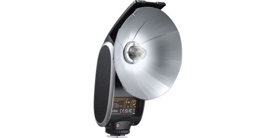 Godox Blitzgerät Lux Senior Retro Blitz Externes Retro Blitzgerät mit integriertem Akku und Universalkompatibilität