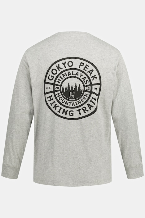 JAY-PI Longsleeve, Outdoor, Rundhals, Gokyo Rücken Print