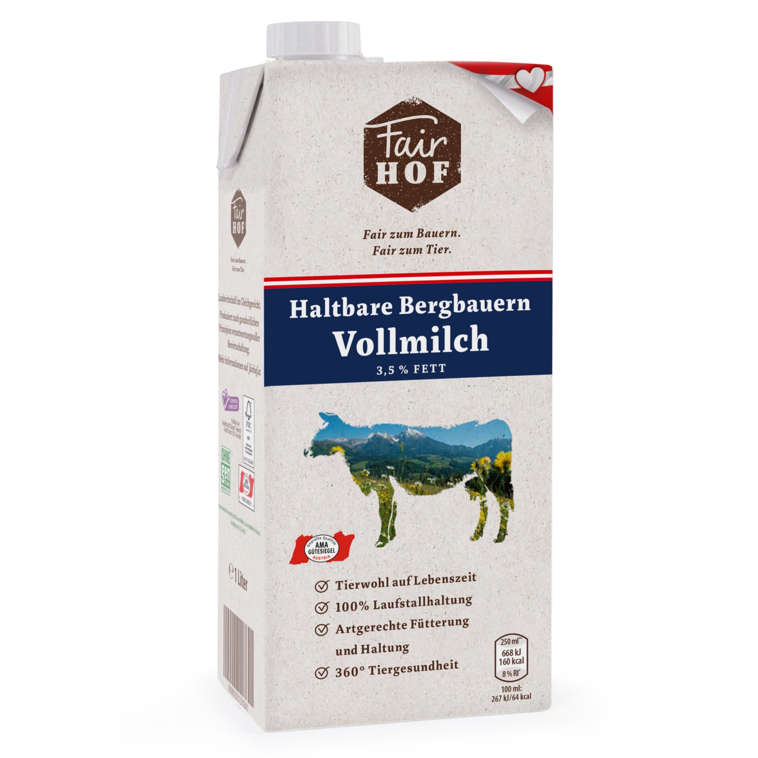 FairHOF Haltbare Milch 1 l