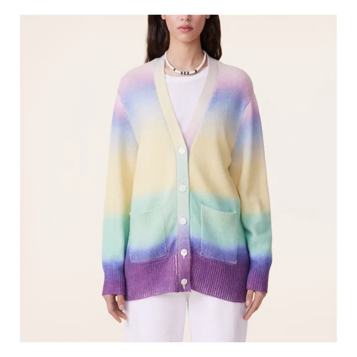 Kujten Cardigan Ani Cachemire | Violet