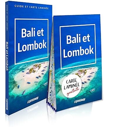 EXPRESSMAP - BALI LOMBOK GUIDE ET CARTE LAMINEE